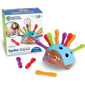 Learning Resources Spike The Fine Motor Hedgehog - Toddler Learning Toys, Fine
